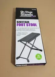On-Stage Stands Folding Guitar Foot Stool (FS7850B)
