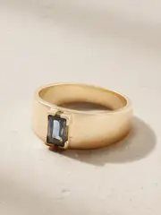 [Melissa Joy Manning] Melissa Joy Manning - 14-karat Recycled Gold Topaz Ring - 7 7 Gold