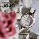 【NATURALLY JOJO】唯美氣質珍珠母貝 陶瓷不鏽鋼手錶-白x玫瑰金/38mm(JO96988-80R)