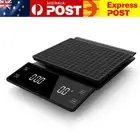 AU* Digital Coffee Scale with Timer 3kg/0.1g Kitchen Weighing Scale High Precisi