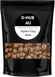 (5L) Hydro Clay Balls | Premium Hydroponic Expanded Plant Growing Medium for Plants nutrients, Orchids, Hydroponics Pebbles, Aquaponics, Aquaculture Garden Soil Additive Conditioner