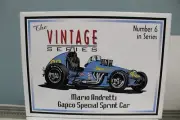 GMP 1/18 - Mario Andretti Gapco Special Sprint Car # 7606 #6 in Series