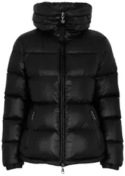 Moncler Douro Quilted Shell Jacket - Black - 5 5