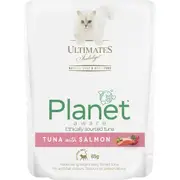 Ultimates Indulge Planet Friendly Tuna With Salmon Wet Cat Food 85g