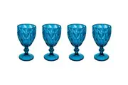 Casa Domani: Deanna Wine Glasses - Blue (Set of 4)