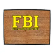 Fb Female Body Inspector - Funny Novelty Doormat Man Cave Floor mat