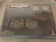 Warhammer 40k Wall Of Martyrs IMPERIAL DEFENSE EMPLACEMENT -New In Box- Rare OOP