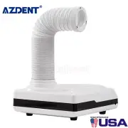 US Dust Collector Extractor Dental Vacuum Cleaner Lab Equipment LED Dust Suction