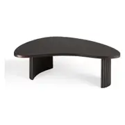 Ethnicraft Mahogany Boomerang Coffee Table