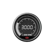 SAAS Tachometer 0-11K RPM Shiftlite 80mm In Dash Muscle Digital Series