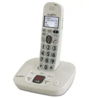 Clarity 53714 DECT 6.0 Amplified Cordless Phone with Digital Answering System,