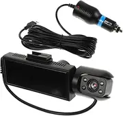 Gadpiparty Advanced Dual Lens Driving Recorder Night Angle Dash Cam Wireless Backup Camera for Trucks Camper Rv Car Loop Recording