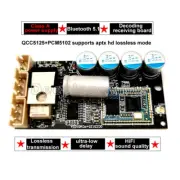 NEW QCC5125 Bluetooth 5.1 Lossless Adapter Receiver Module APTX-HD + DSP DAC