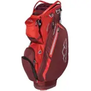 Sun Mountain Golf 2024 Maverick Cart Bag - 14-Way Golf Bag - PORT / RUSH RED