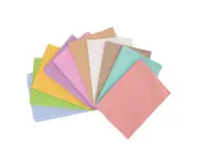 10pcs Cotton Quilting Fabric Pure Color Twill Sewing Quilting Fabrics for DIY Sewing Crafts