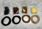 Bun kit tin; dancer hairpin container; hair accessories, ballet; Bloch-like kit