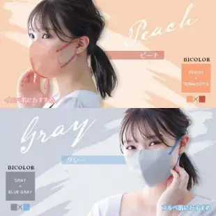 日本原裝Fancy Shop MASK小顏3D立體口罩撞色耳繩(30入盒裝)