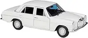 Decorative Car Model 1:24 for 220 Die-cast Alloy Classic Car Model Gifts and Souvenirs Give to The Elderly Easter Display Perfect for Gifting(White)