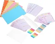 KICHOUSE Loose Leaf Paper Refill Binder Accessory Planner Pages Daily Planner Notebook Sheets