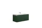 Belbagno Rimini Wall Hung Bathroom Vanity 1000Mm Rain Forest Bathroom Sinks