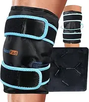 XL Knee Ice Pack, Reusable Gel Cold Packs with Compress Therapy, Flexible Knees Wrap, Versatile for Multiple Parts, Reduce Discomfort and Soothing Fatigue