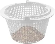 Skimmer Basket - Floating Leaf Strainer,Handle Equipped Pool Skimmer Basket for Deribs Leaves Cleaning Pond Skimming Supply