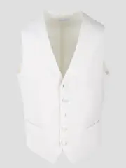 [Tagliatore] Tagliatore-Gilet Bianco-Uomo 50 IT