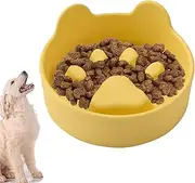Slow Bowl Feeder for Dogs,Cute Paw Pet Feeder Dishes - Silicone Anti-Choking Anti-Slip Bowl for Dog Cat Puppy Breed Feeding