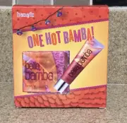 Benefit BELLA BAMBA Blush (0.28 oz.) & Lip Gloss (0.50 oz.) Hard To Find!