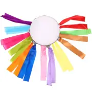 Thickened Ribbon Hand Drum Musical Instruments Percussion Tambourine