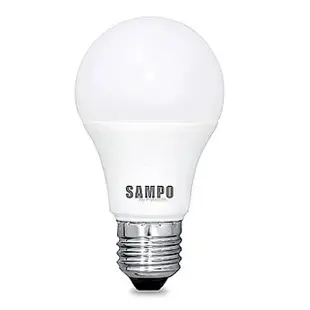 【SAMPO 聲寶】LB-PO5LDA晝光色LED 5W 白光 節能 燈泡 省電燈泡(2入組)