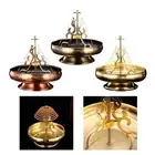 Portable Coil Holder Ornaments Home Decoration Incense Burner Metal Frame Coil