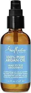 100% Pure Argan Oil Head To Toe Smoothing by Shea Moisture for Unisex - 1.6 oz Oil
