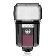 Auto Bounce Flash with LED Video Light for Nikon D5300 D100, D7500, D7200, D7100