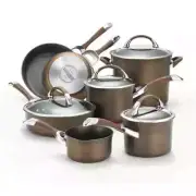 Circulon Hard Anodized Cookware Set 15-in Aluminum Cookware Set