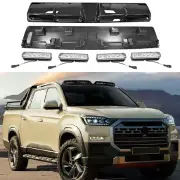 Black Lamp Model Roof Top Light Bar with LED DRL For SsangYong Musso 2023 2024
