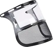 MVQJSUCI Face Protection for Chainsaws, Protective Shield for Chainsaws, Multifunctional, Mesh Visor