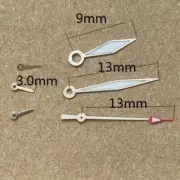 Diamond Shape 13mm Silver Lume Watch Hands Compatible with Miyota JS15 Quartz Mo