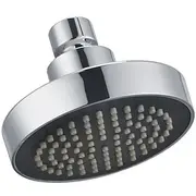 Round Chrome Plated Shower Top Spray,A Grade ABS Silvery Rainfall Soft Spray Function Rain Shower