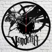 Vinyl Clock Vendetta Wall Clock Unique Art Vinyl Record Wall Clock 1579