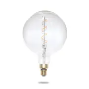 E27 LED Oversized Jumbo Round Filament Vintage Globe - 4W - Single Spiral