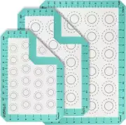 260C Heat Resistant Macarons Mat: Silicone Baking Non Stick Reusable Cookies