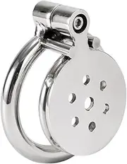 Sex Toys Stainless Steel Inverted Chastity Cage Chastity Lock Couple Lock Chastity Device Penis Cage SM Penis Ring Male Cage Beginner Cage Erection Ring Bondage for Lover