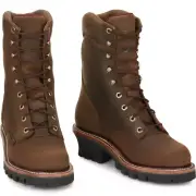 Chippewa Super DNA 9" Waterproof Insulated Tan Logger 59408