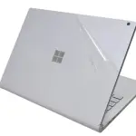 【EZSTICK】MICROSOFT SURFACE BOOK3 15吋 透明菱格紋機身保護貼(含上蓋貼、鍵盤週圍貼、底部貼)