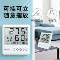 在飛比找樂天市場購物網優惠-室內溫度計計家用精準嬰兒濕度計干濕溫度表室溫濕度高精度