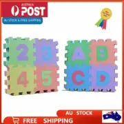 36Packs Soft Non-Toxic Kids Eva Foam Alphabet Numbers Baby Mat Rubber Play Game