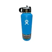 Hydro Flask 24 Oz Double Wall Vacuum Insulated Stainless Steel Blue Hot Cold H2O