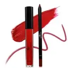 BEAUTY VAULTE Erupt Lip Set Matte Liquid Lipstick & Lip Liner Set NEW RP $18.50