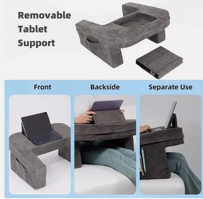 Bed Sofa Pillow STAND FOR READING, RELAXING, GAMING, WORKING